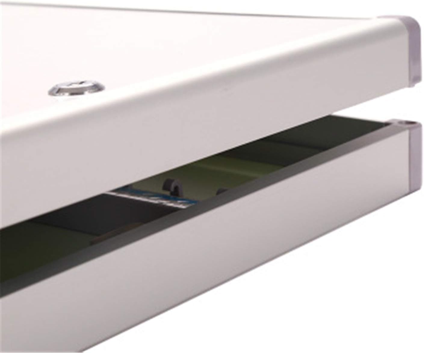 2層の折るスペース節約のプラスチック収納箱、足車が付いている収納